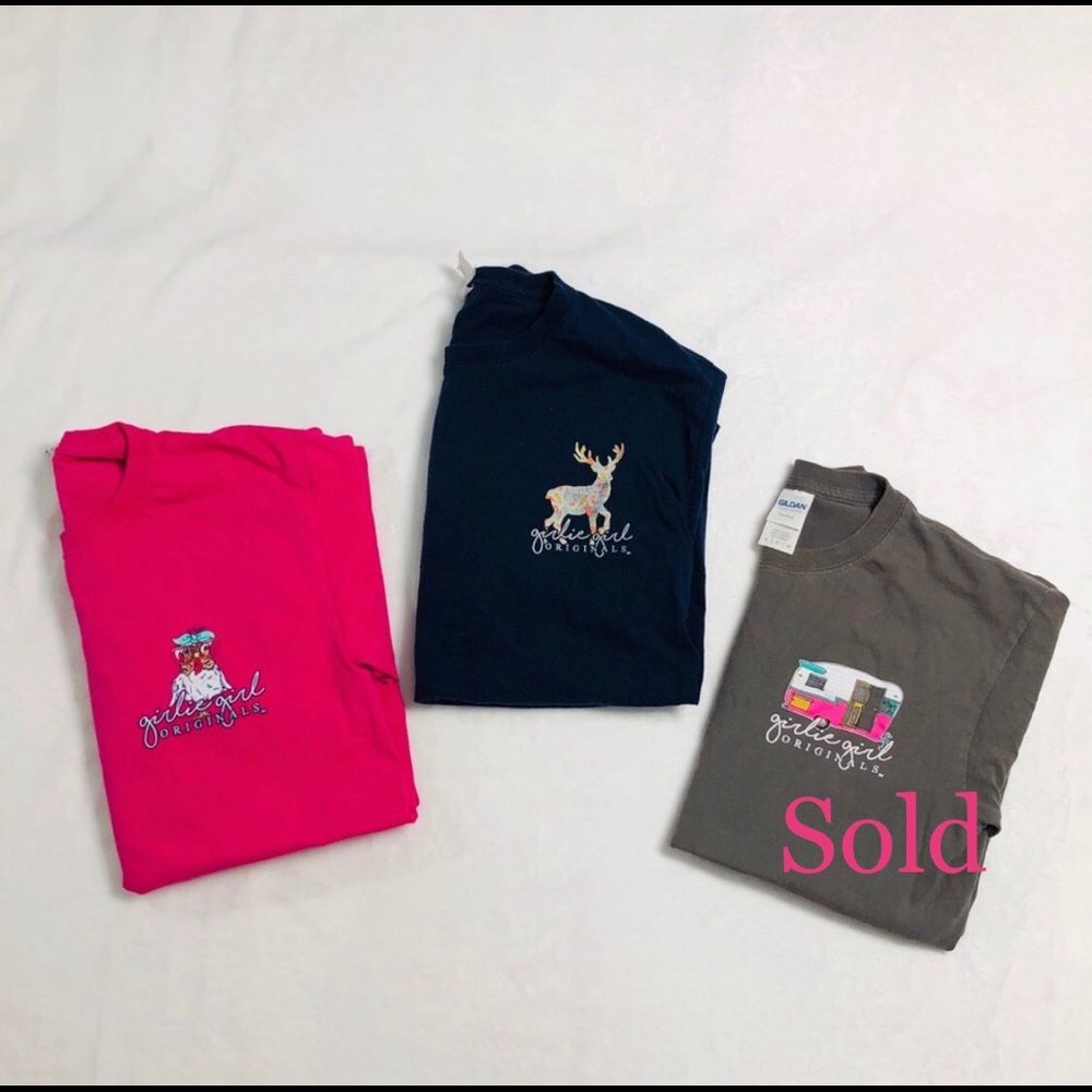 Girlie Girl Original Tees Size Small Bundle